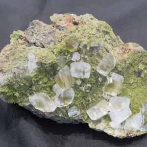Calcite on Duftite