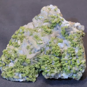Calcite and Mottramite