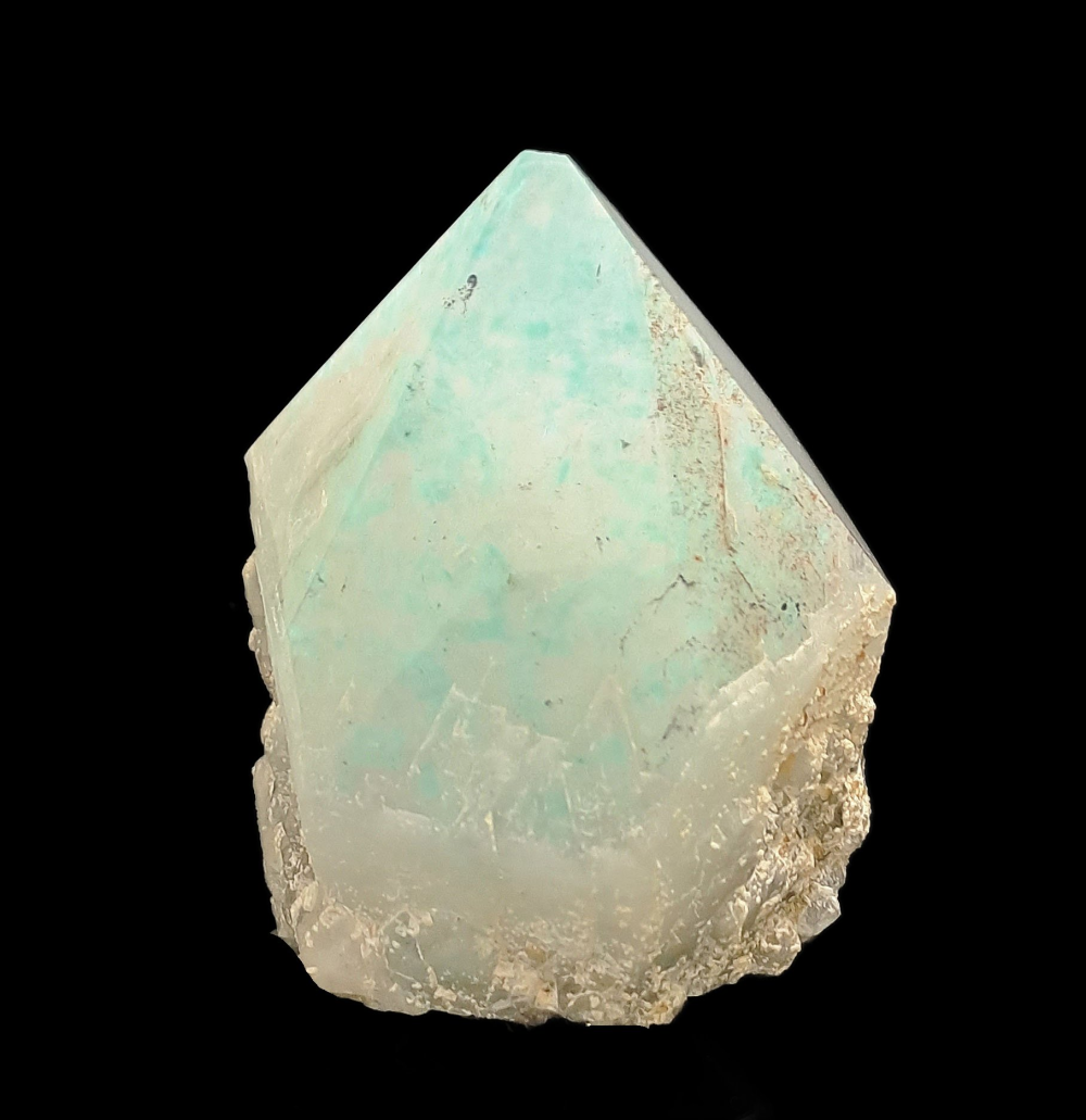 Ajoite-included quartz!