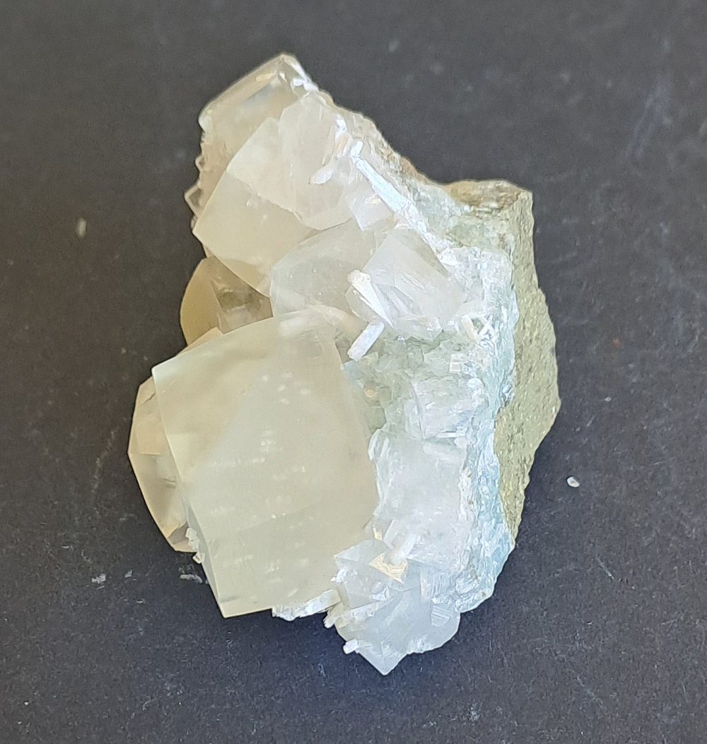 Mesolite on Apophyllite