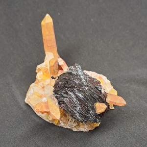 Quartz with Hematite